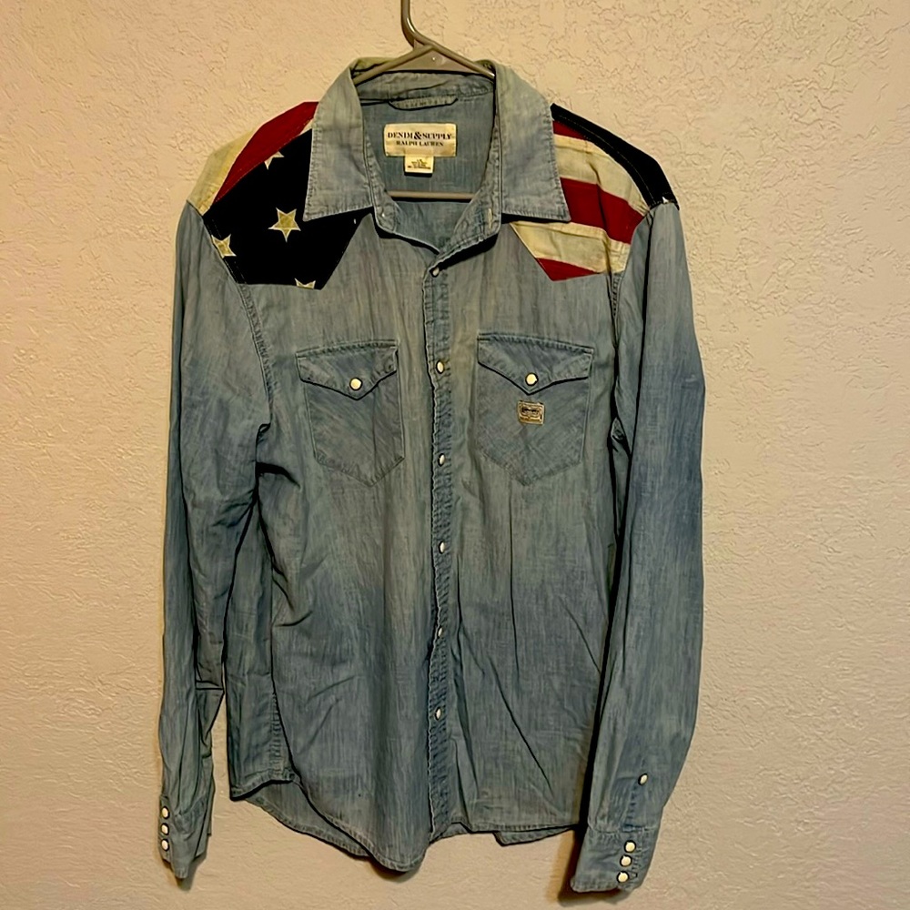 Denim & Supply Flag Shirt